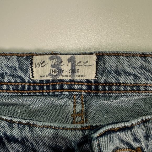 We The Free Light Blue Straight Leg Jeans - Picture 8 of 10